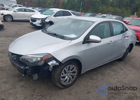 2017 Toyota Corolla Le из США, поврежденный, VIN 2T1BURHE3HC857772